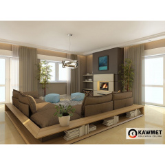 Камінна топка KAWMET W13 9,5 кВт 590х460х385 мм Кобижча
