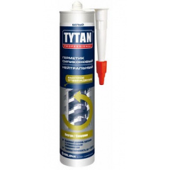 Герметик силиконовый нейтральный TYTAN Professional 310 мл бесцветный Сумы