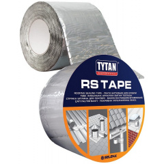 Лента битумная для кровли TYTAN Professional RS TAPE 4 см 10 м алюминий Полтава