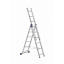 Алюминиевая трехсекционная лестница 3х6 ступеней Херсон