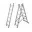 Алюминиевая трехсекционная лестница 3х6 ступеней Херсон