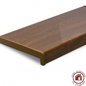 Пластикове підвіконня Ganz 500 мм Золотий дуб