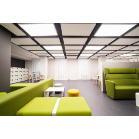 Акустичний дизайнерський острів Rockfon Eclipse Прямокутник 1200х600х40 мм