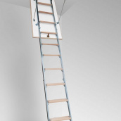 Чердачная лестница Altavilla Faggio Cold Metal 4S 90x60 (h-270)