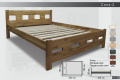 Дерев`яне ліжко бук 206х164х86 см