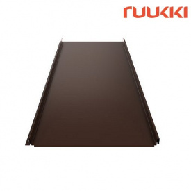 Фальцевая кровля Ruukki Classic C Purex Лесной орех (RR32)