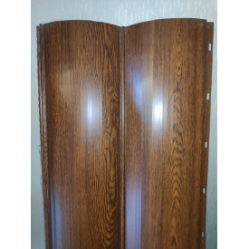 Металлический сайдинг Блок-Хаус Золотой Дуб Ольха 335 мм