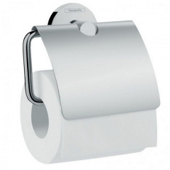 Logis Держатель туалетной бумаги с крышкой хром HANSGROHE 41723000 Сумы