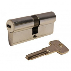 Циліндр замка ABUS D6 ключ-ключ 70 мм 35х35 нікель 5 ключів Тернопіль