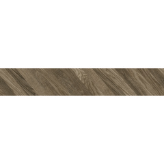 Напольная керамическая плитка Golden Tile Wood Chevron left коричневый 150x900x10 мм (9L7180) Ровно