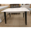 Деревянный стол Милан 120х80 см прямоугольный раскладной венге белый Сумы