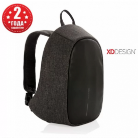 Рюкзак антивор с тревожной кнопкой XD Design Bobby Cathy Backpack Black (P705.211)