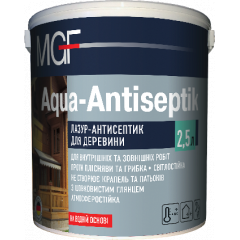 Лазур-антисептик MGF Aqua-Antiseptik дуб 0,75 л Краматорськ