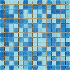 Мозаика Stella di Mare R-MOS B31323335 4 на бумаге 327x327x4 мм микс голубой Николаев