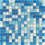 Мозаїка, скляна, Stella di Mare R-MOS B1131323335 мікс 5 на папері 327х327 мм Веселе