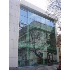 Алюмінієві вікна з профілю Aluron (Польща) з протиударною плівкою на склі Київ