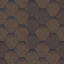 Битумная черепица Aquaizol Мозаика 320х1000 мм коричневый микс Киев