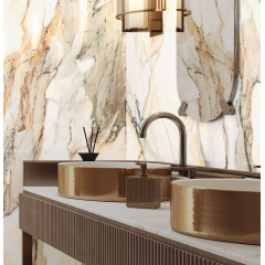 Керамогранитная плитка напольная матовая Cerrad Calacatta Gold Rect. 29,7х119,7 см (5903313314954) Володарск-Волынский