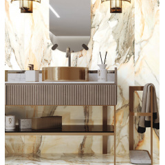 Керамогранитная плитка напольная полированная Cerrad Calacatta Gold Poler 119,7х119,7 см (5903313317023) Житомир