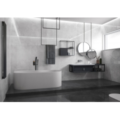 Керамогранитная плитка матовая Cerrad Concrete Anthracite Rect. 59,7х59,7х0,8 см Киев