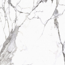Керамогранитная плитка напольная матовая Cerrad Calacatta White Satyna 59,7х59,7 см (5903313317009)
