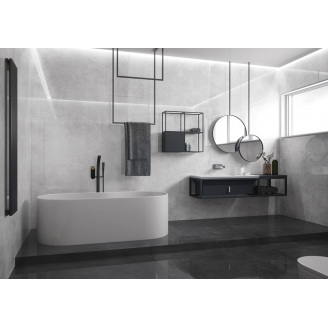 Плитка Cerrad Concrete Anthracite Rect 8×597×597 мм