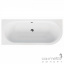 Асиметрична ванна Besco Avita 160x75 біла, ліва Житомир
