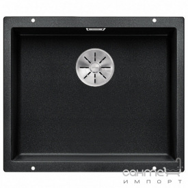 Гранитная кухонная мойка под столешницу Blanco Subline 500-U Silgranit 525995 антрацит