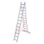 Драбина двосекційна алюмінієва Laddermaster Sirius A2A12. 2x12 сходинок Ужгород