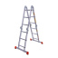 Драбина шарнірна алюмінієва Laddermaster Bellatrix A4A3 4x3 сходинки Тернопіль