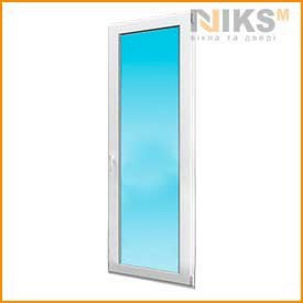 Пластикові двері Білі WDS404 900х2100 мм NIKS-M
