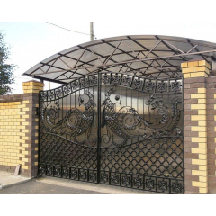 Ковані ворота розстібні Legran Ромни