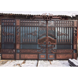 Кована брама з хвірткою Легран