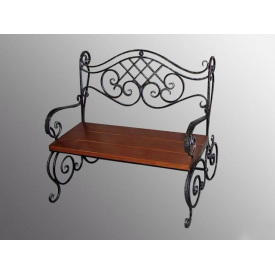 Лавка садова Legran з художньою ковкою