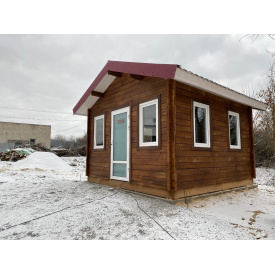 Закрытая беседка из профилированного бруса 4х4 Кременчуг