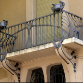 Кований балкон для будівництва Legran