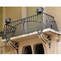 Кований балкон для будівництва Legran Кам'янець-Подільський