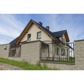 Паркан металевий Асиметричний відкритий Legran