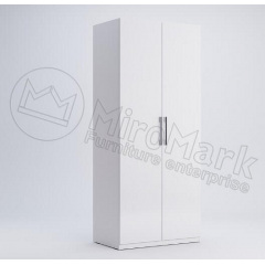 Шкаф 2Д белый глянец Фемели Миро-Марк Кропивницкий