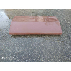 Конек для забора бетонный 580х500 мм коричневый Киев