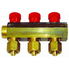 Коллектор APE ITALY 7883 L 3/4х16 3-ой с перекрытием