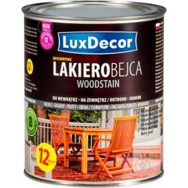Лакобейц для древесины LuxDecor белый 0,75 л