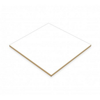 ХДФ білий фас. 2800х2070х2.5 мм