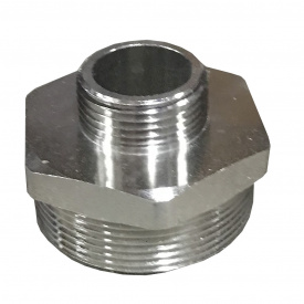 Ниппель SOLOMON 1 1/4"х1 1/2" НН никель 8208