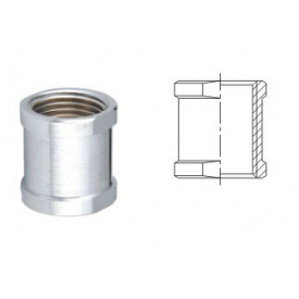 Муфта SOLOMON 1/2" хром 8204 ВВ
