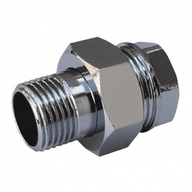 Сгон американка прямая SOLOMON 1" CHROM 1620