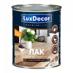 Лак мебельный глянцевый LuxDecor 0,75 Тернополь