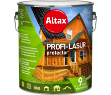 Лазурь Altax PROFI-LASUR protector каштан 9л