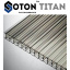 Сотовый поликарбонат ТМ SOTON TITAN 8х2100х6000 мм прозрачный Житомир