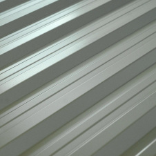 Профнастил Тайл НС-20 поліестер 1145x20 мм RAL 9006